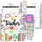 12 Months Weekly and Monthly Teacher Planner Undated, 8.5x11inch (multicolor)